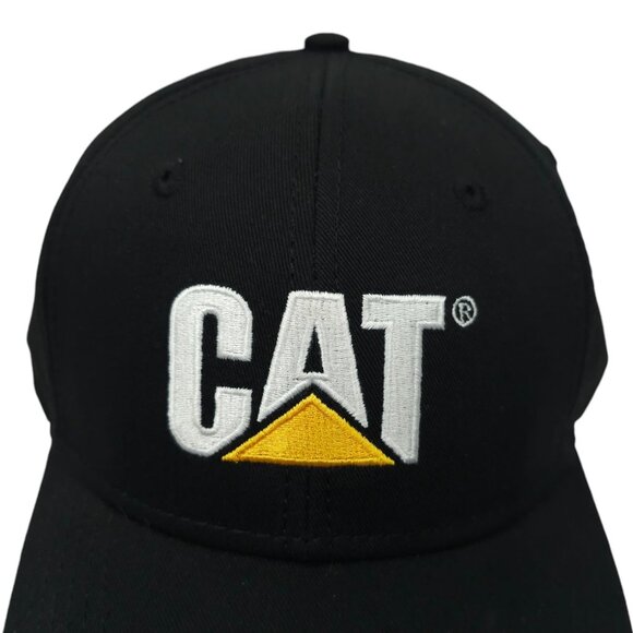 Caterpillar CAT Equipment Embroidered Logo Snapback Cap Trucker Baseball Hat NEW - Picture 7 of 13